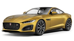 Jaguar F-Type R Coupe 2021 3D model