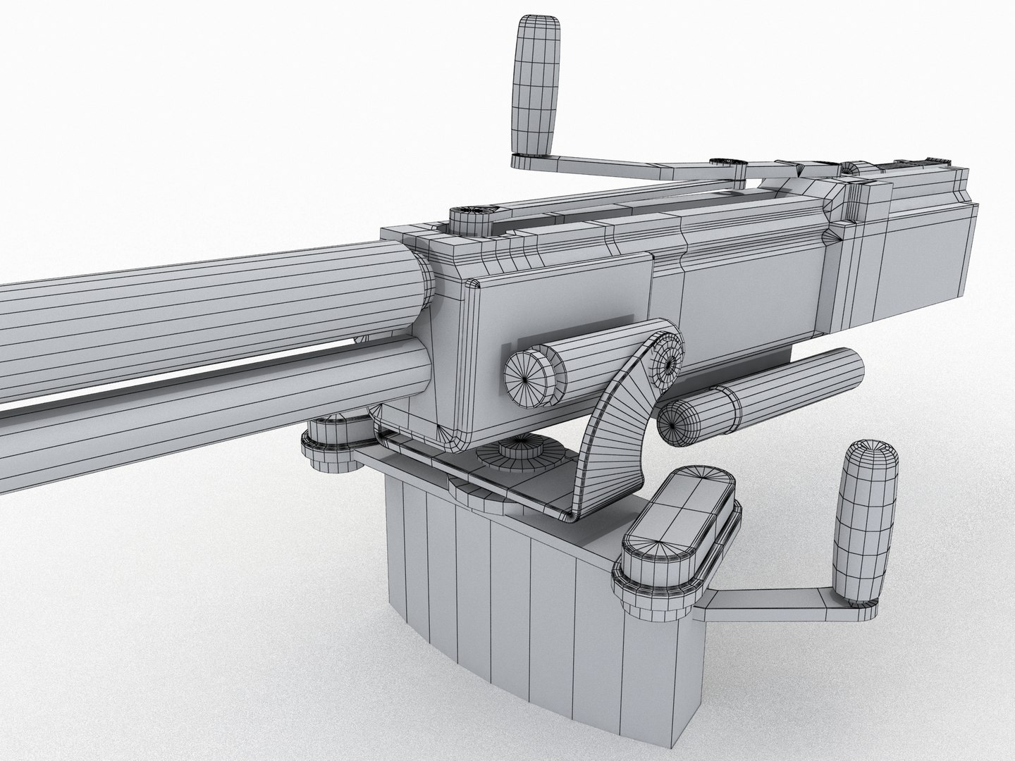 Soviet Machine Gun 3d 3ds