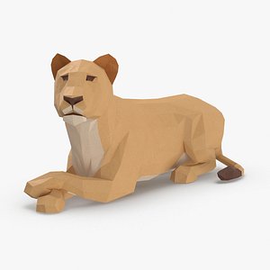 Lioness Lying
