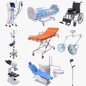 Medical Equipment Collection 3D