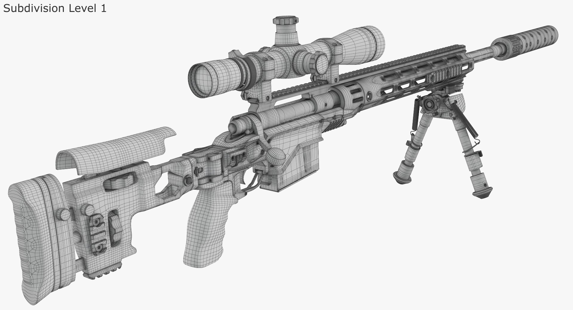 1/6スケール 【M2010 Enhanced Sniper Rifle】