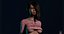 Survivor Girl 1 Gotowa do gry Low-poly 3D