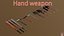 Survivor Girl 1 Gotowa do gry Low-poly 3D