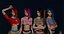 Survivor Girl 1 Gotowa do gry Low-poly 3D