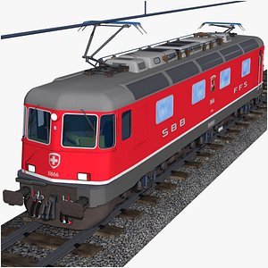 sbb re 6-6 - swiss electric locomotive