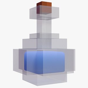 Minecraft Potion 3D model