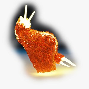 3D Fantasy Creature Spirit of Leaves