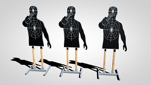 Silhouette Target Stand