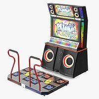 Pump It Up Fiesta 2 Arcade Dance Machine