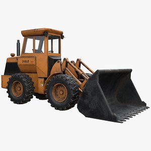 Rigged Wheel Loader MidPoly