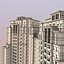 jumeirah beach residence apartment building 3D