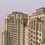 jumeirah beach residence apartment building 3D