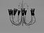 chandelier AEREO GOLD 711093
