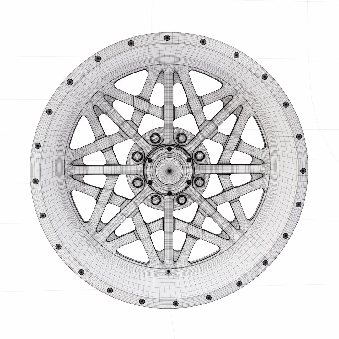3D Model Car Allow Wheel Detailed 3d Model - TurboSquid 2385242