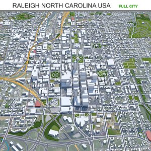 city area building 3D model