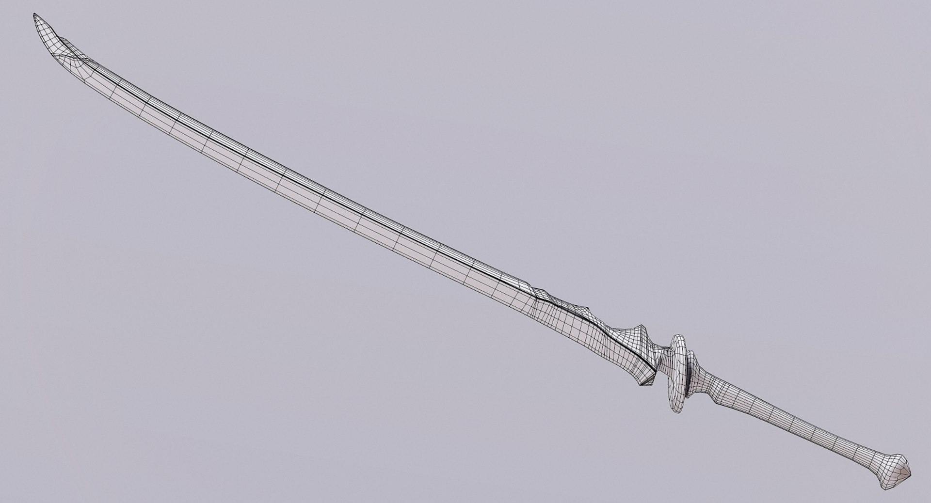 Science fiction katana 3D model - TurboSquid 1266039