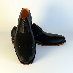 men s shoes 3d model