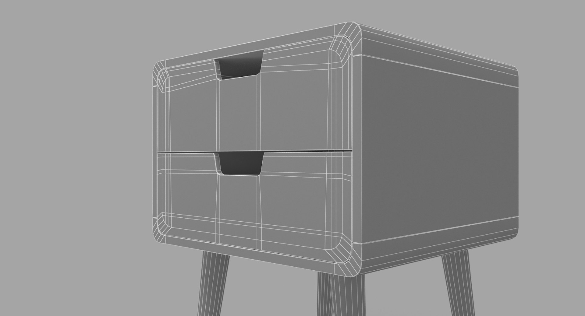 Bedside Table 08 Model - TurboSquid 1373122
