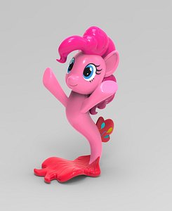pinkie pie little pony 3D model