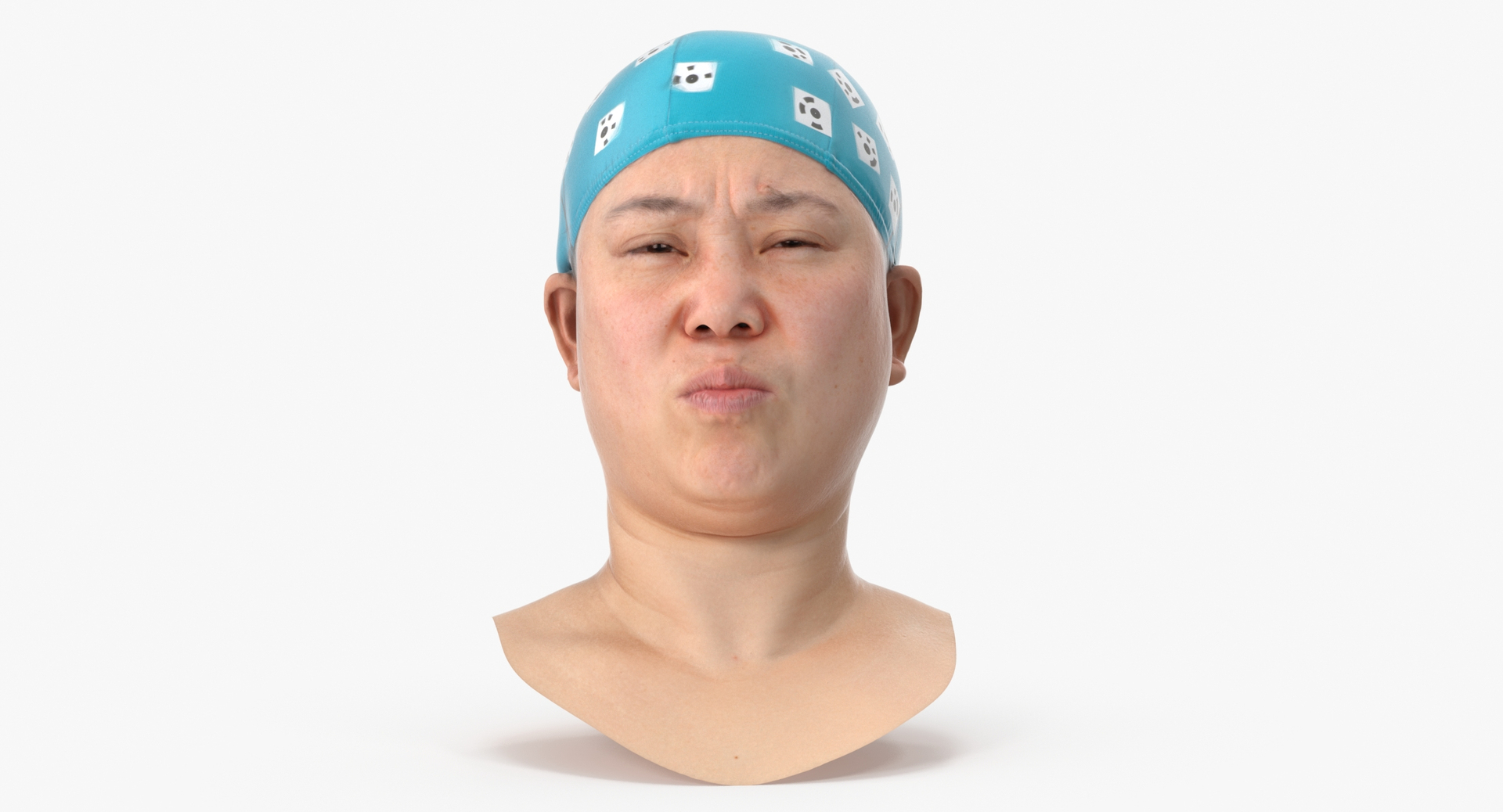 Mei Clean Scans Full Expression Set - 52 poses Collection model
