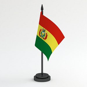 Table Flag Bolivia