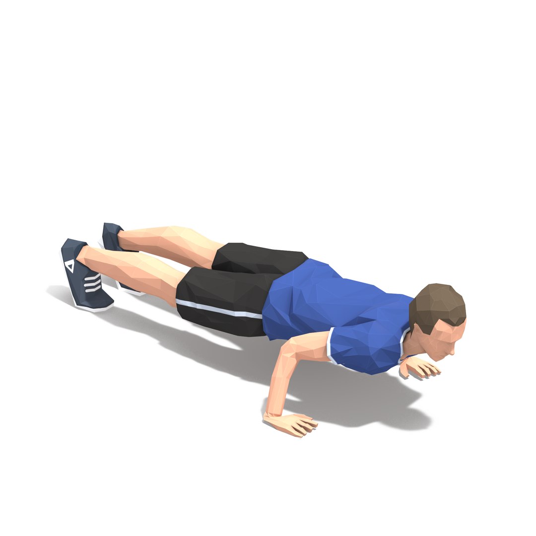Animations Exercise Man 3D Model - TurboSquid 1706202