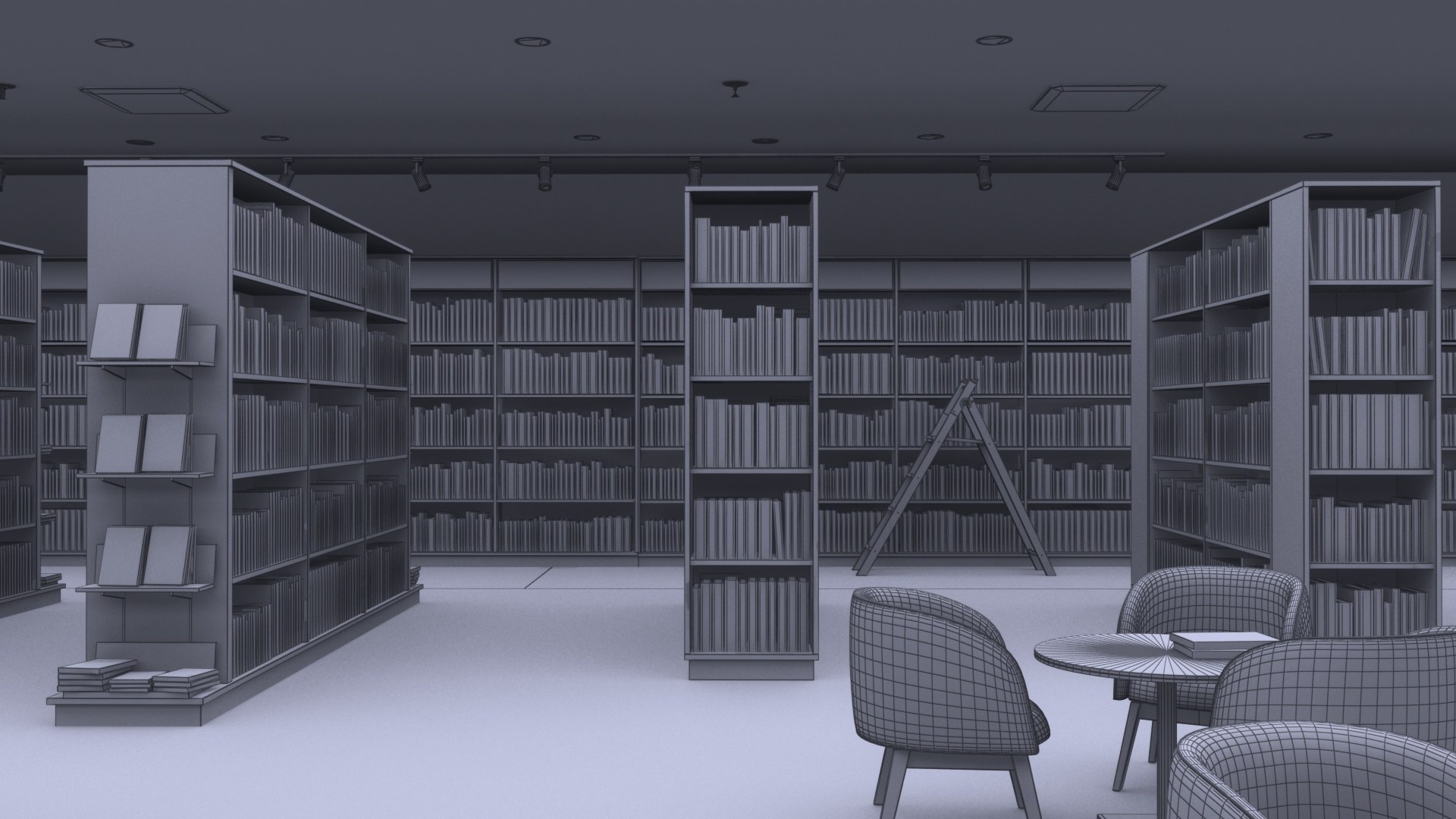 3D model School Library Interior https://p.turbosquid.com/ts-thumb/DU/QZJi3S/MW/schoollibrarywire12/jpg/1755706834/1920x1080/fit_q87/183f2541f0fc6db2d291fa605261147bc5b232f3/schoollibrarywire12.jpg