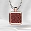 3D Beautiful Cubic Shape Gold Pendant model