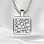 3D Beautiful Cubic Shape Gold Pendant model