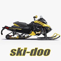 Snowmobile Ski-Doo MX Z X Cross-country