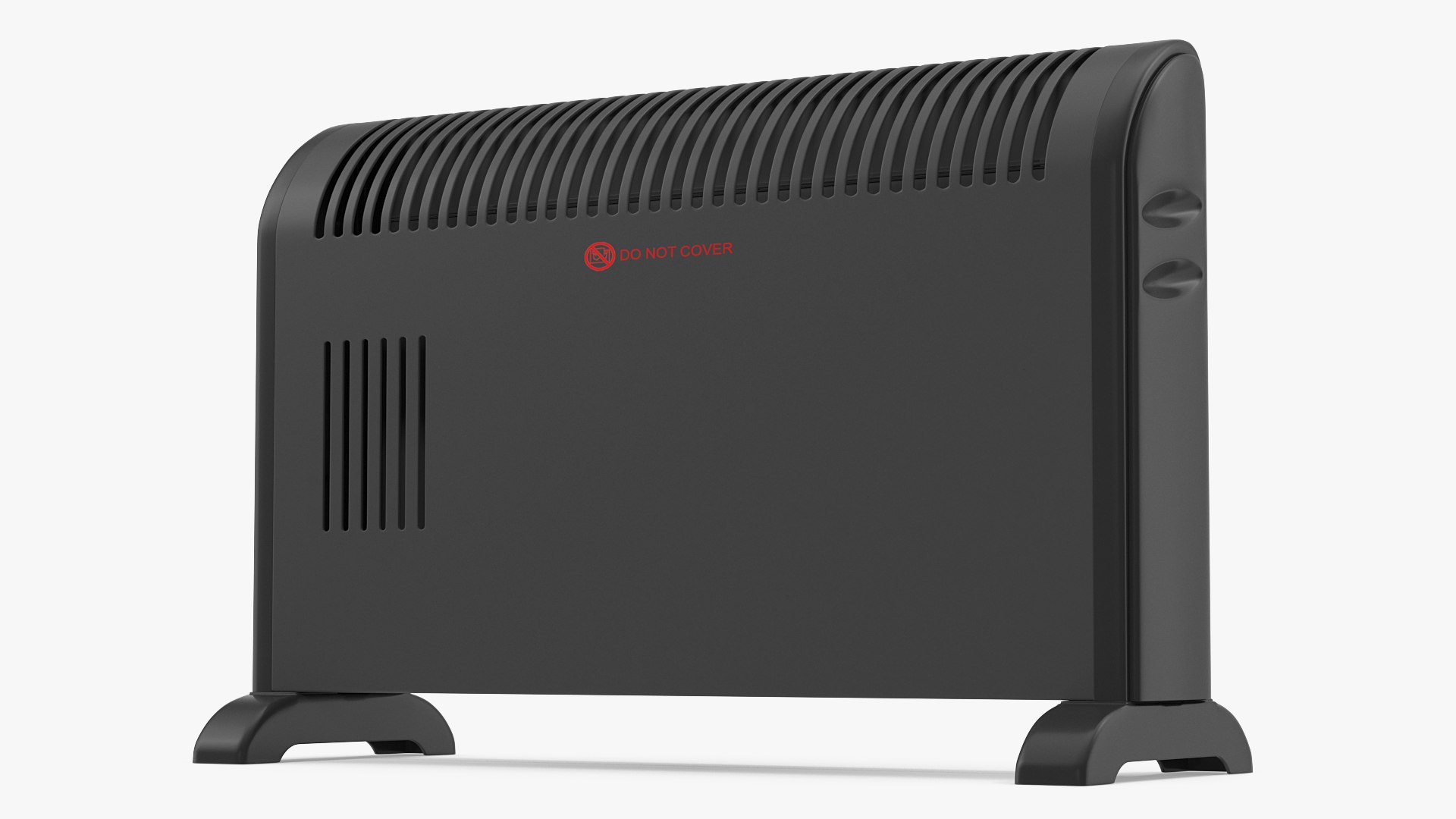 Convector Heater with Thermostat 3D model preview
