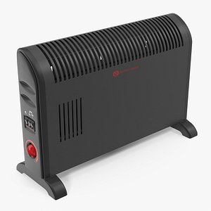 3D model convector heater thermostat