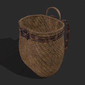 3D Woven Backpack Basket