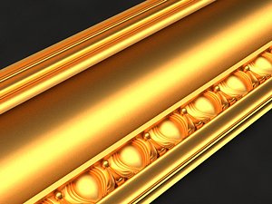 cornice mold decor 3D model