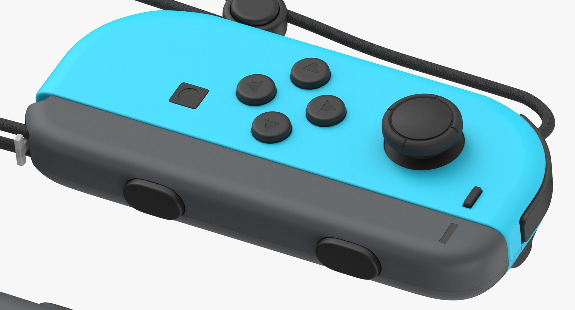 Nintendo Switch Console Controllers Blank And Generic Box 3D Model