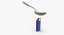 Heroin in a Spoon Boiling With Lighter