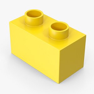 3D Brick Toy 2x1