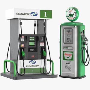 Detailed Two Fuel Gas Pump
