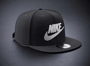 Snapback Cap Black