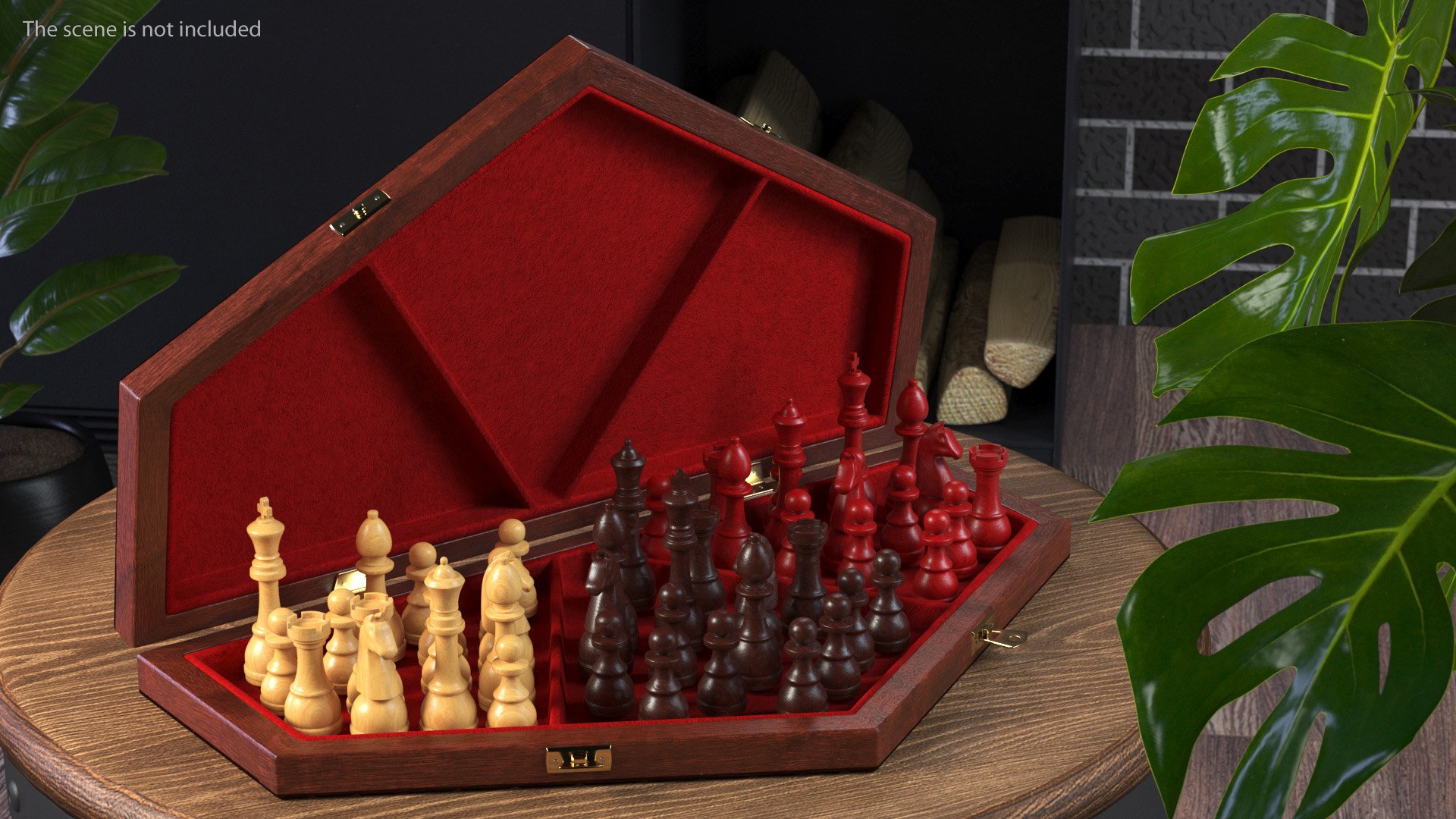 3D Three Player Chess Set Open - TurboSquid 2025446