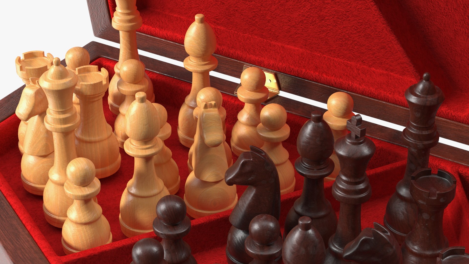 3D Three Player Chess Set Open - TurboSquid 2025446