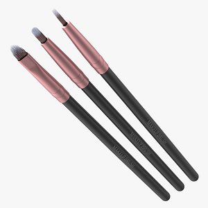 Precise Angled and Eyeliner Brush Set Fur