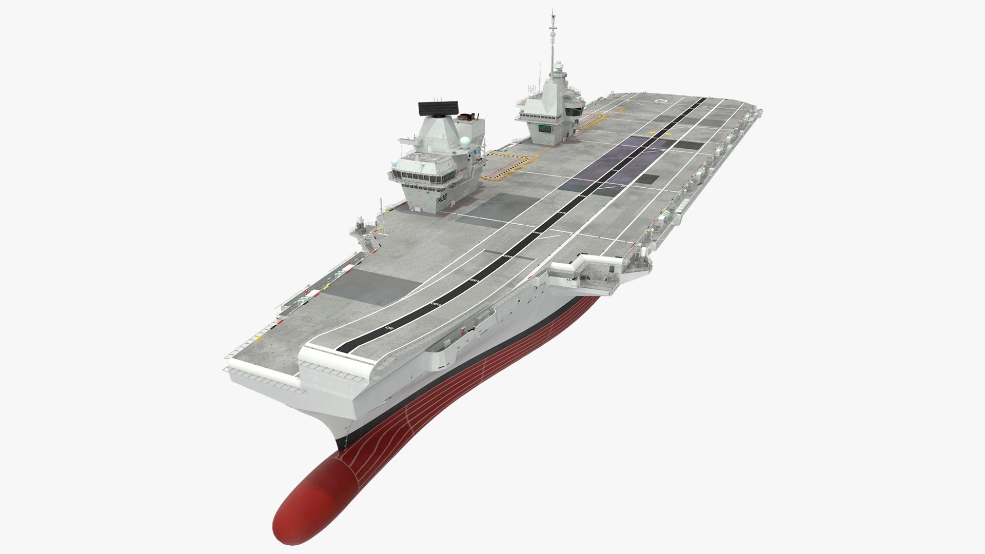 HMS Prince of Wales 3D model preview