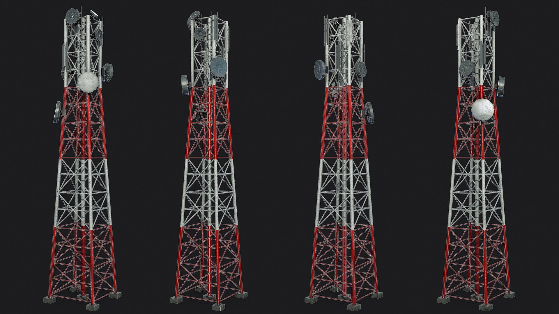 Signal Tower Model - TurboSquid 2017110