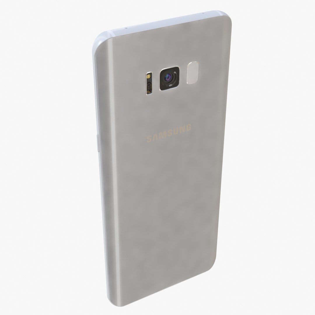 3D Samsung Galaxy S8 Arctic Model TurboSquid 1162585