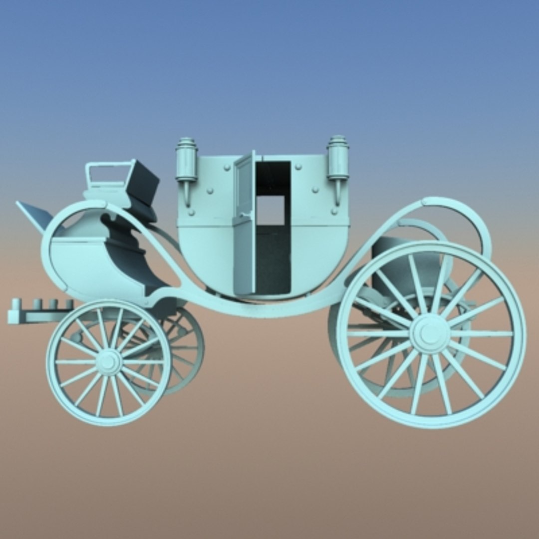 Car Carrozza 3d Model