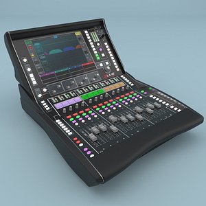 3D AllenHeath dLive-C1500 mixing console