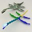 3d plesiosaurus rigged model