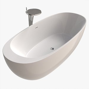 Laufen Ilbagnoalessi Freestanding Bathtub 02