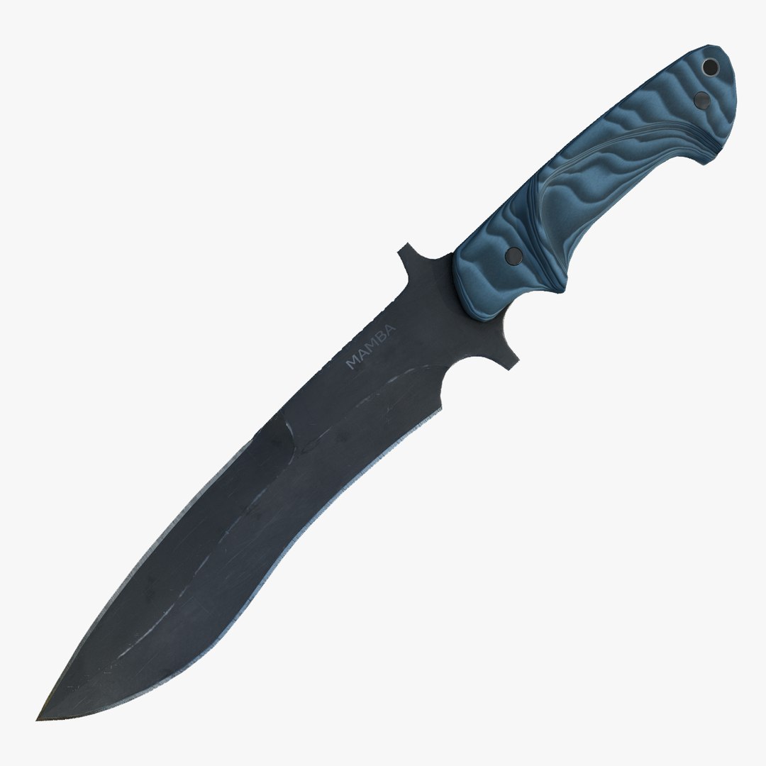 Mamba Knife 3D model - TurboSquid 1909784